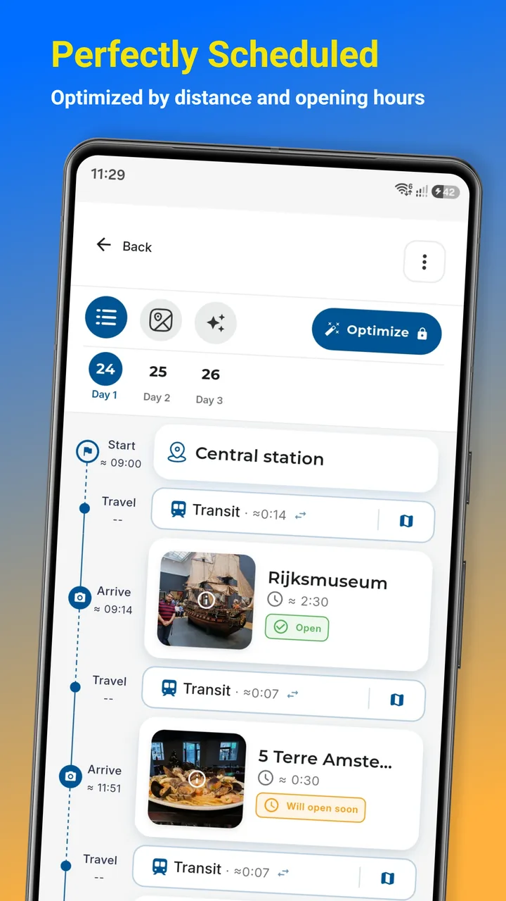 Tourista screenshot 2